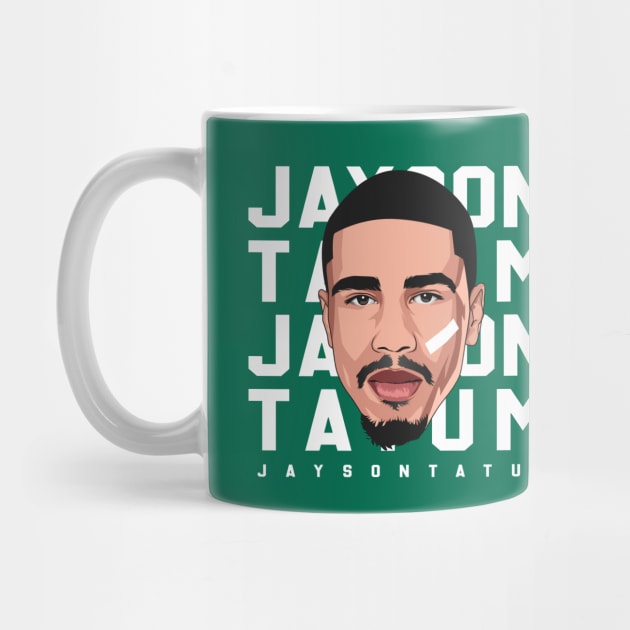 JAYSON TATUM by origin illustrations